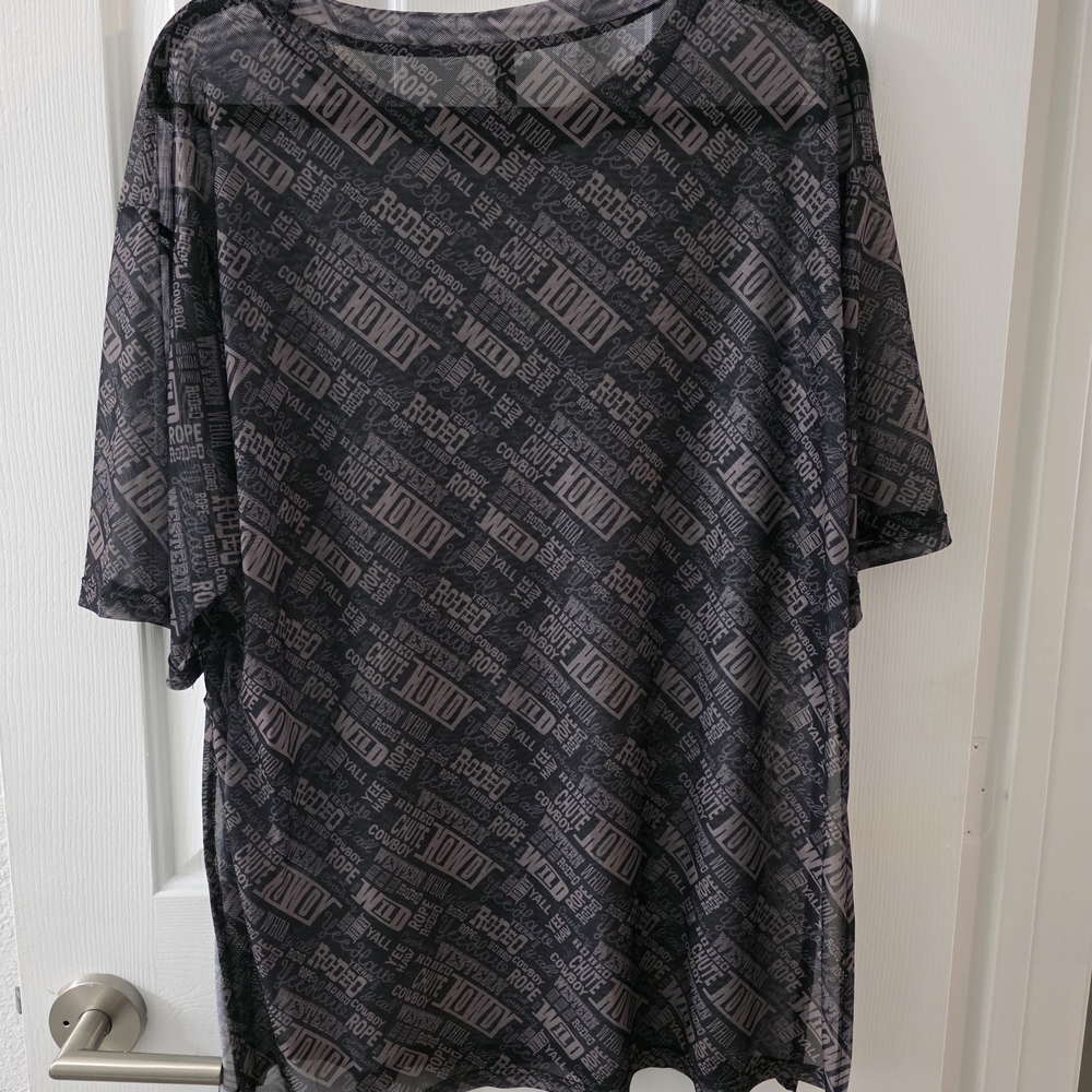 Mesh Western Top - Picture 6 of 6